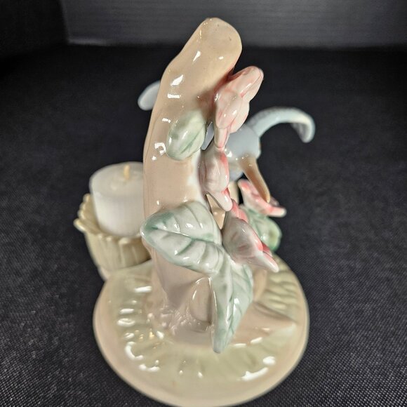 Beautiful Hummingbird Figurine And Votive Candle Holder. Anco/House of Lloyd - Picture 3 of 10